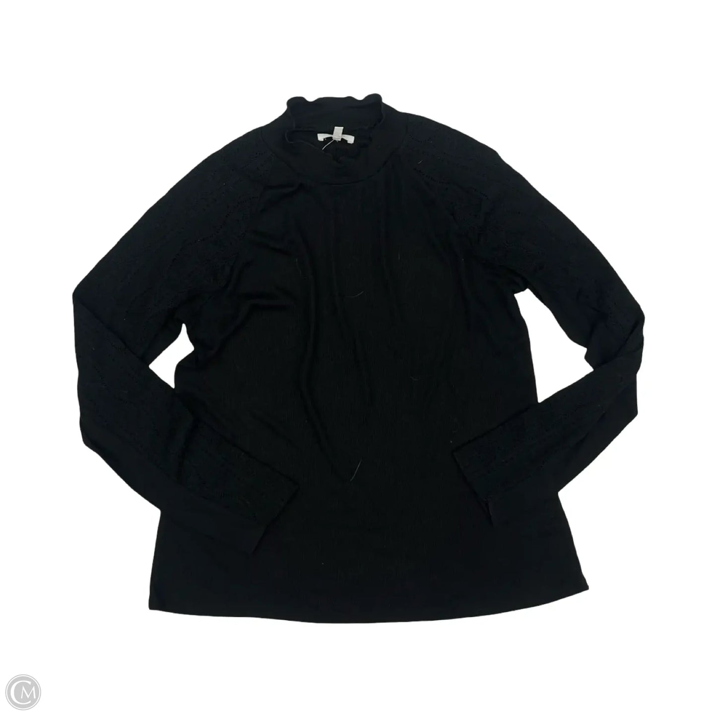 Top Long Sleeve By Maurices In Black, Size: Xl