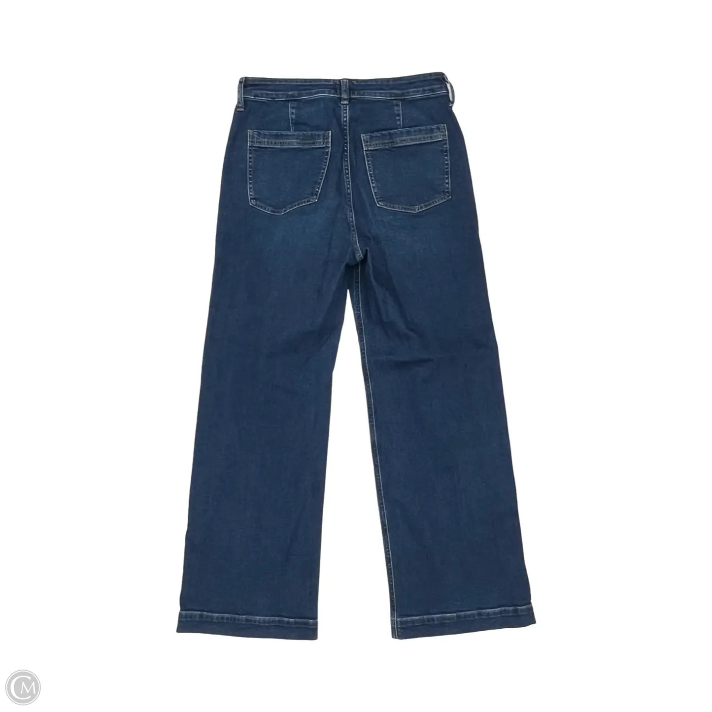 Jeans Straight By J. Crew In Blue Denim, Size: 8