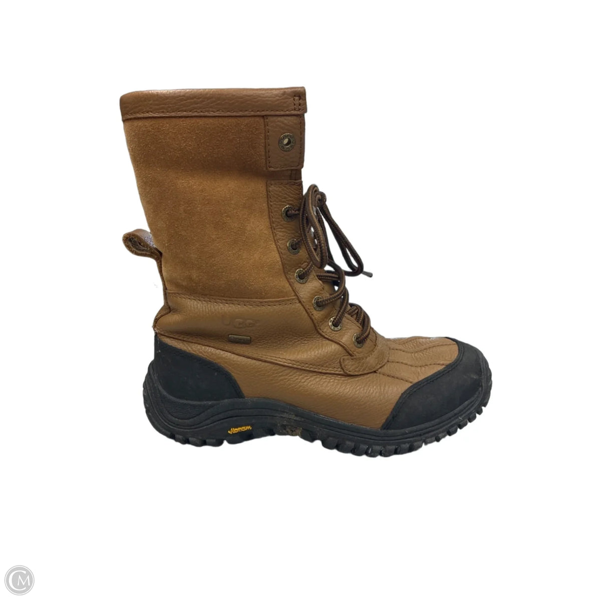 Boots Designer By Ugg In Brown, Size: 7.5
