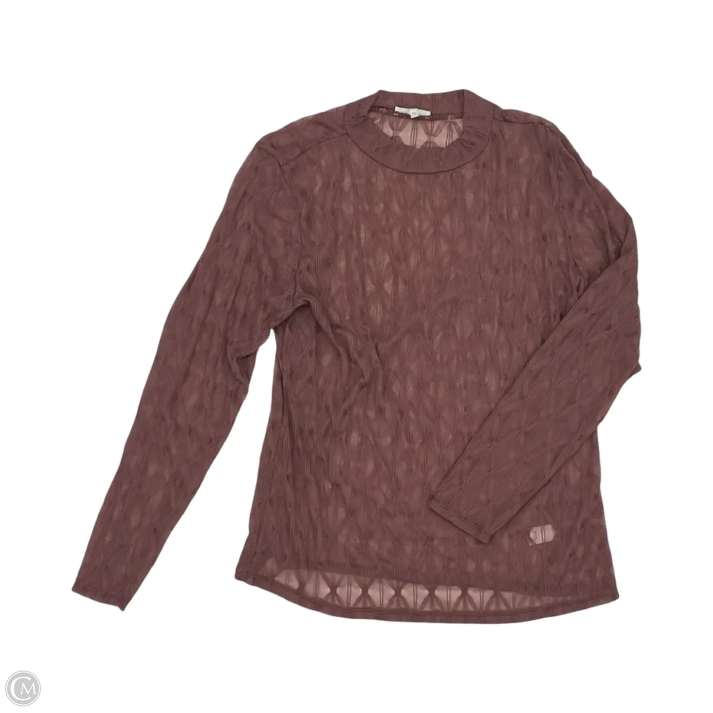 Top Long Sleeve By Maurices In Pink, Size: 1x