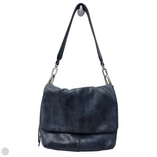 Handbag Leather By Hobo Intl, Size: Medium