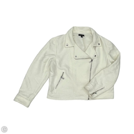 Jacket Other By Ann Taylor In Cream, Size: 1x
