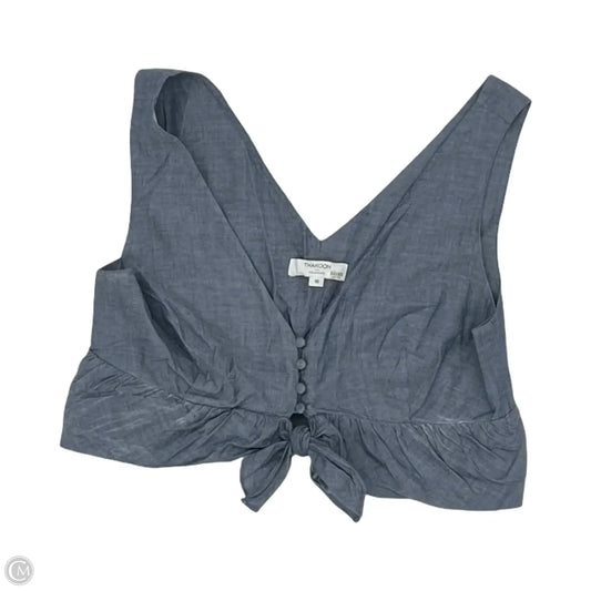 Vest Other By Clothes Mentor In Blue, Size: M