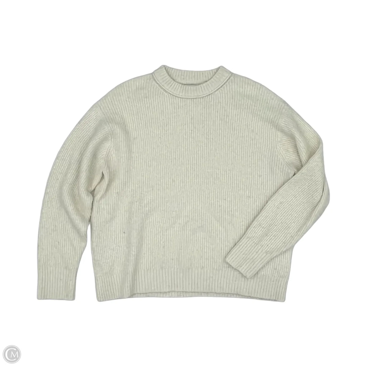 Sweater By American Eagle In Cream, Size: S