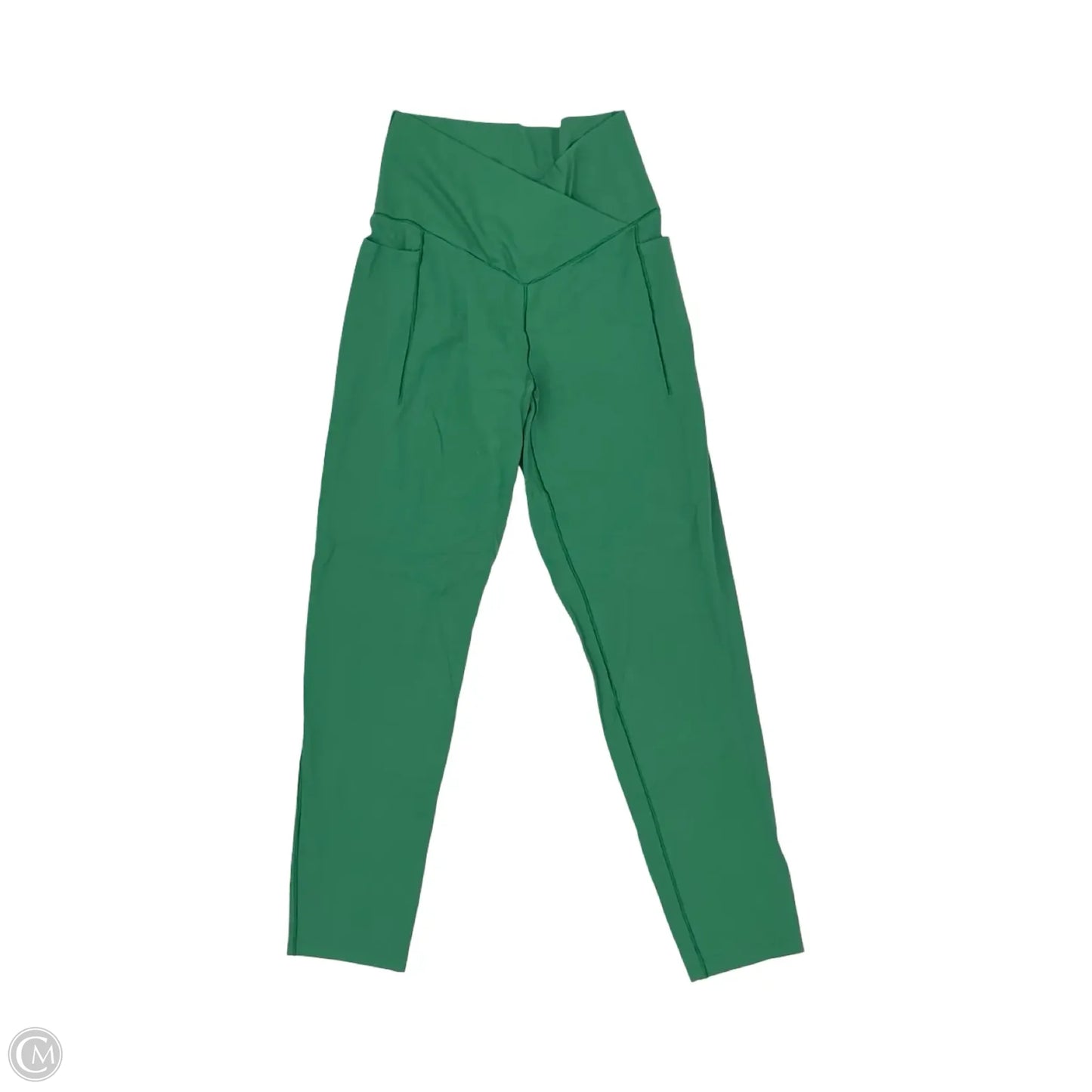 Pants Leggings By Aerie In Green, Size: M