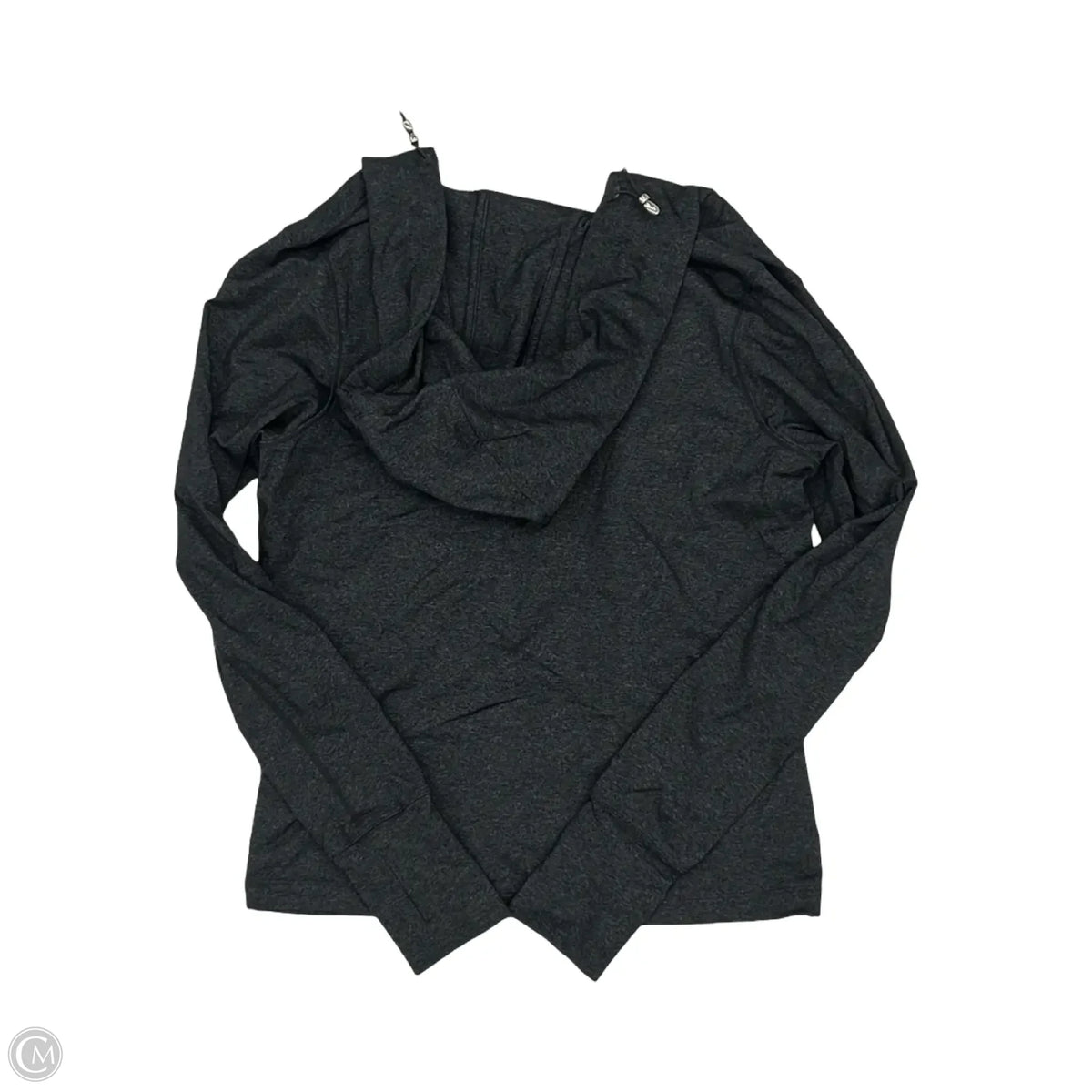 Athletic Jacket By Calvin Klein Performance In Grey, Size: S