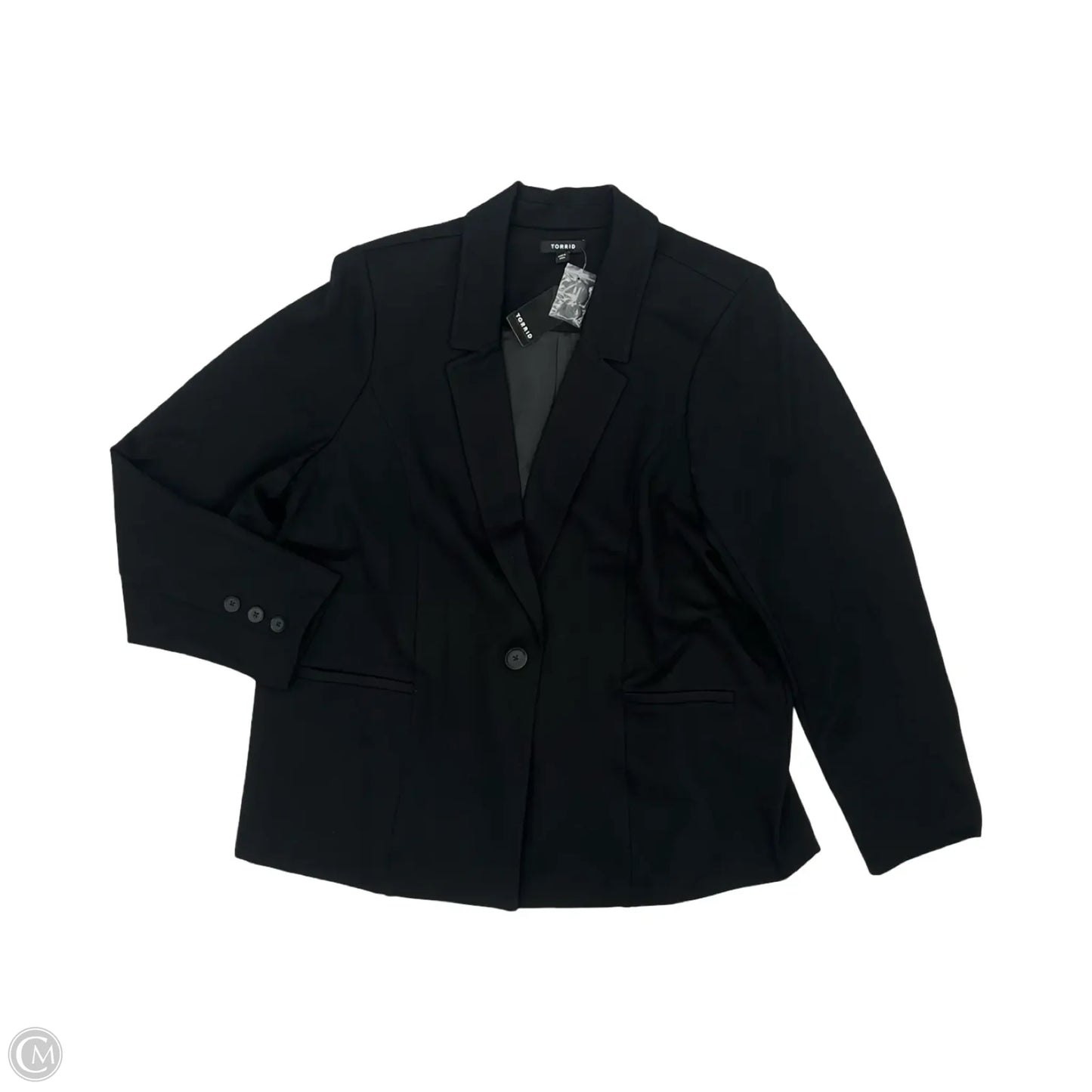 Blazer By Torrid In Black, Size: 3x