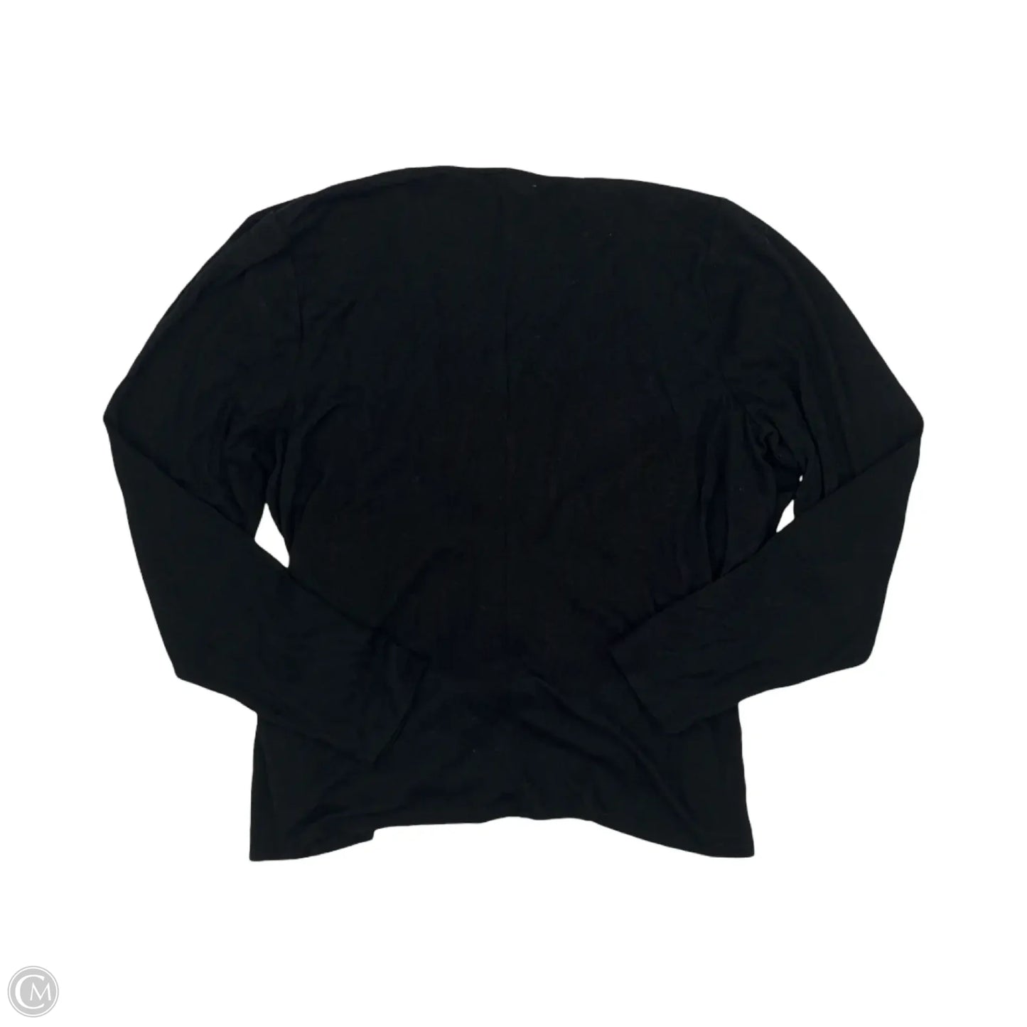 Top Long Sleeve By Lane Bryant In Black, Size: 1x
