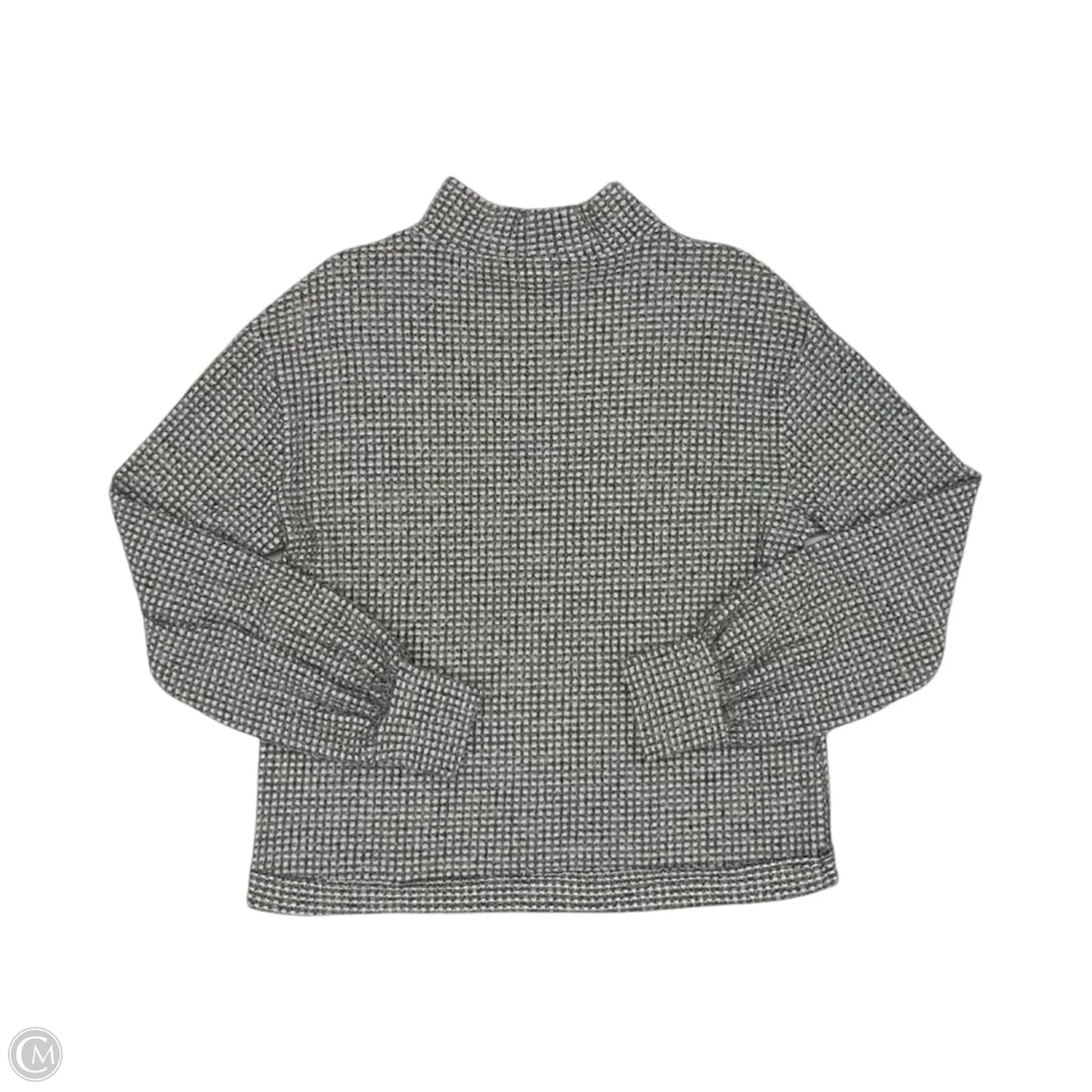 Top Long Sleeve By Bke In Grey, Size: M