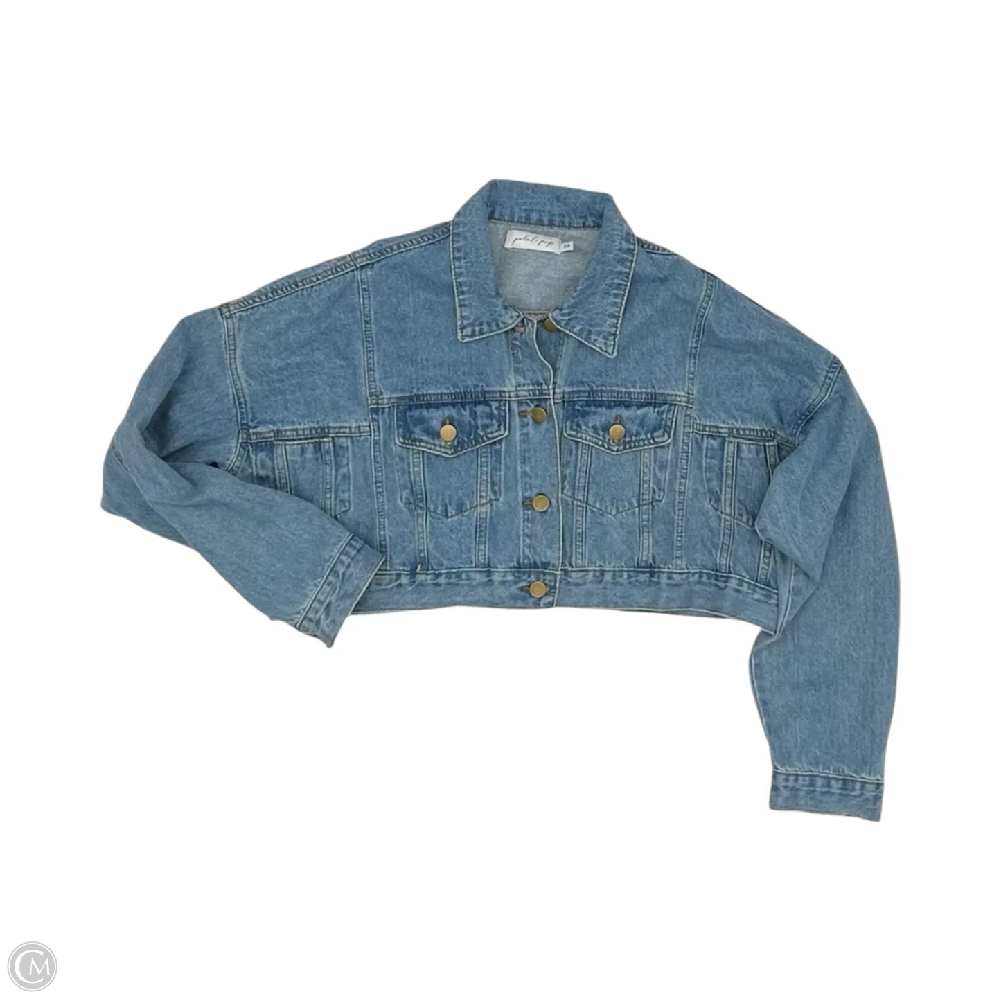 Jacket Denim By Petal & Pup In Blue Denim, Size: Xl