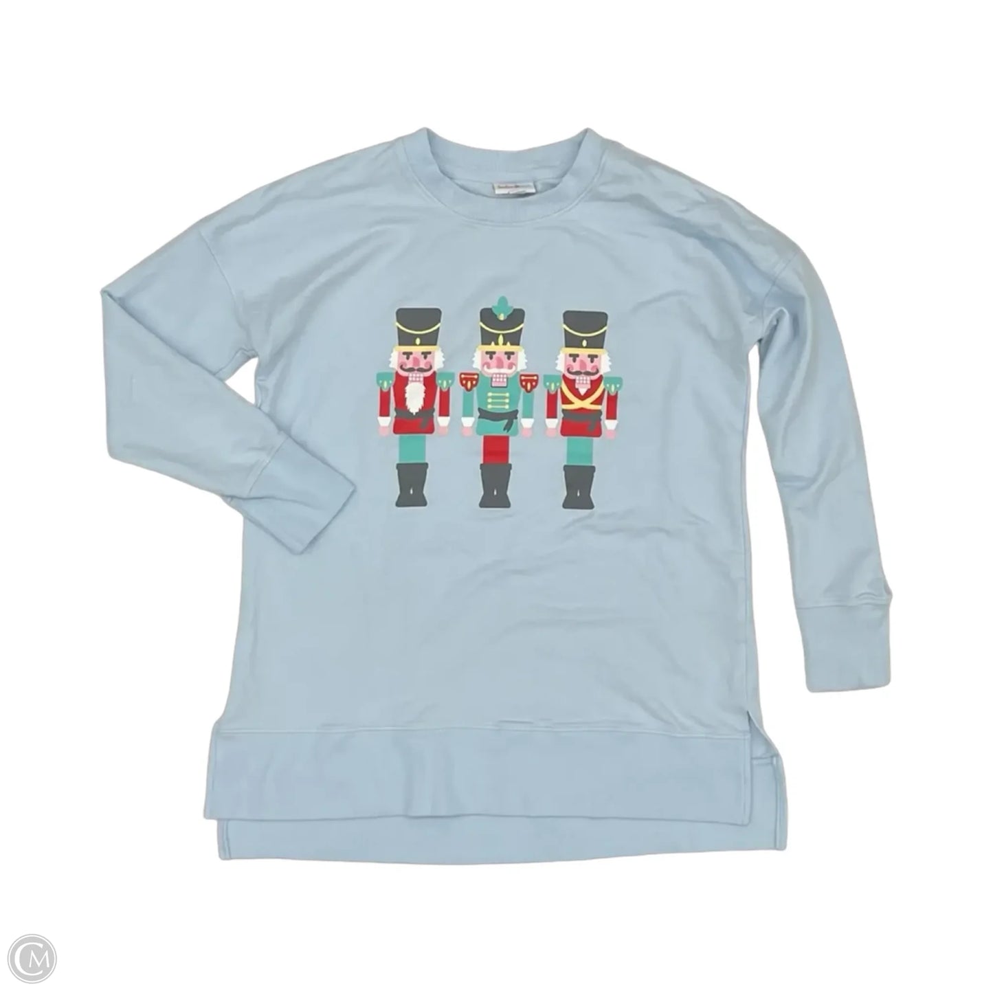 Top Long Sleeve By Lularoe In Blue, Size: S