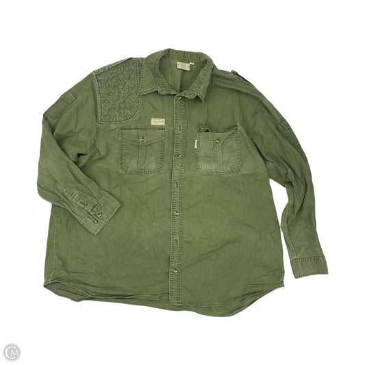 Top Long Sleeve By Clothes Mentor In Green, Size: 3x