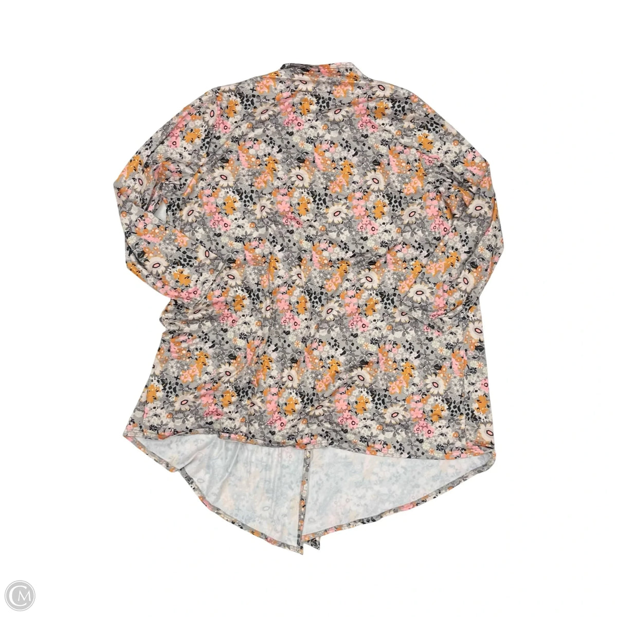 Cardigan By Cmf In Grey, Size: 4x