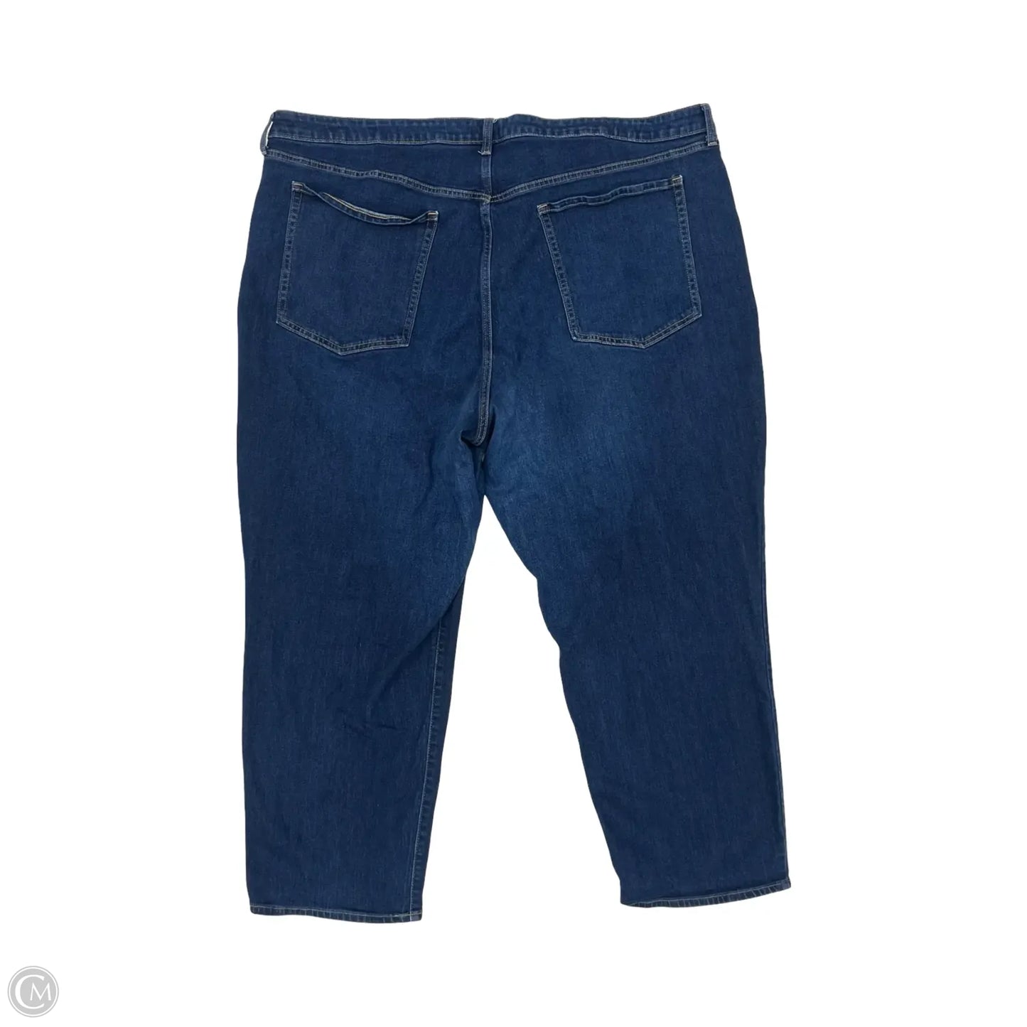 Jeans Straight By Old Navy In Blue Denim, Size: 28