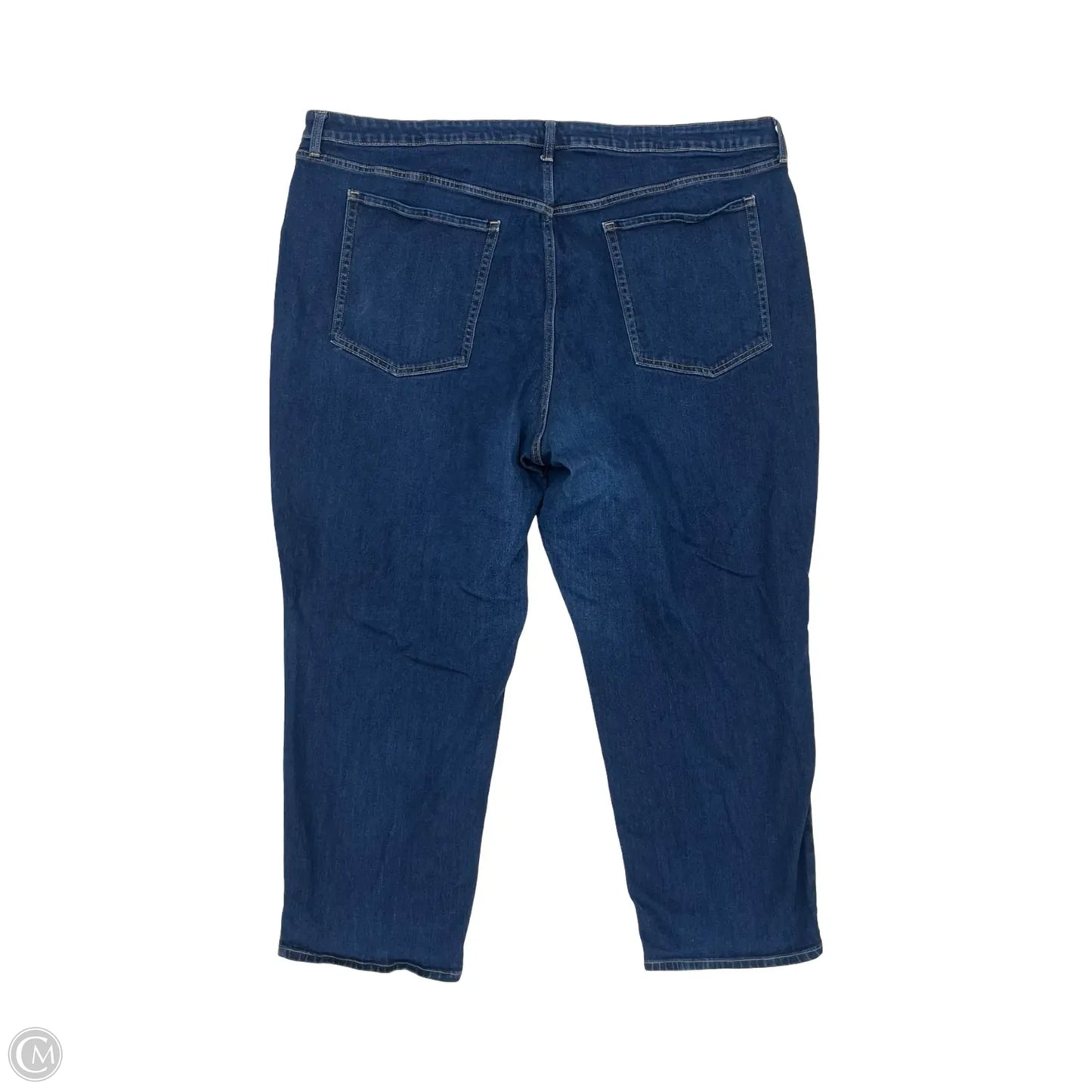 Jeans Straight By Old Navy In Blue Denim, Size: 28