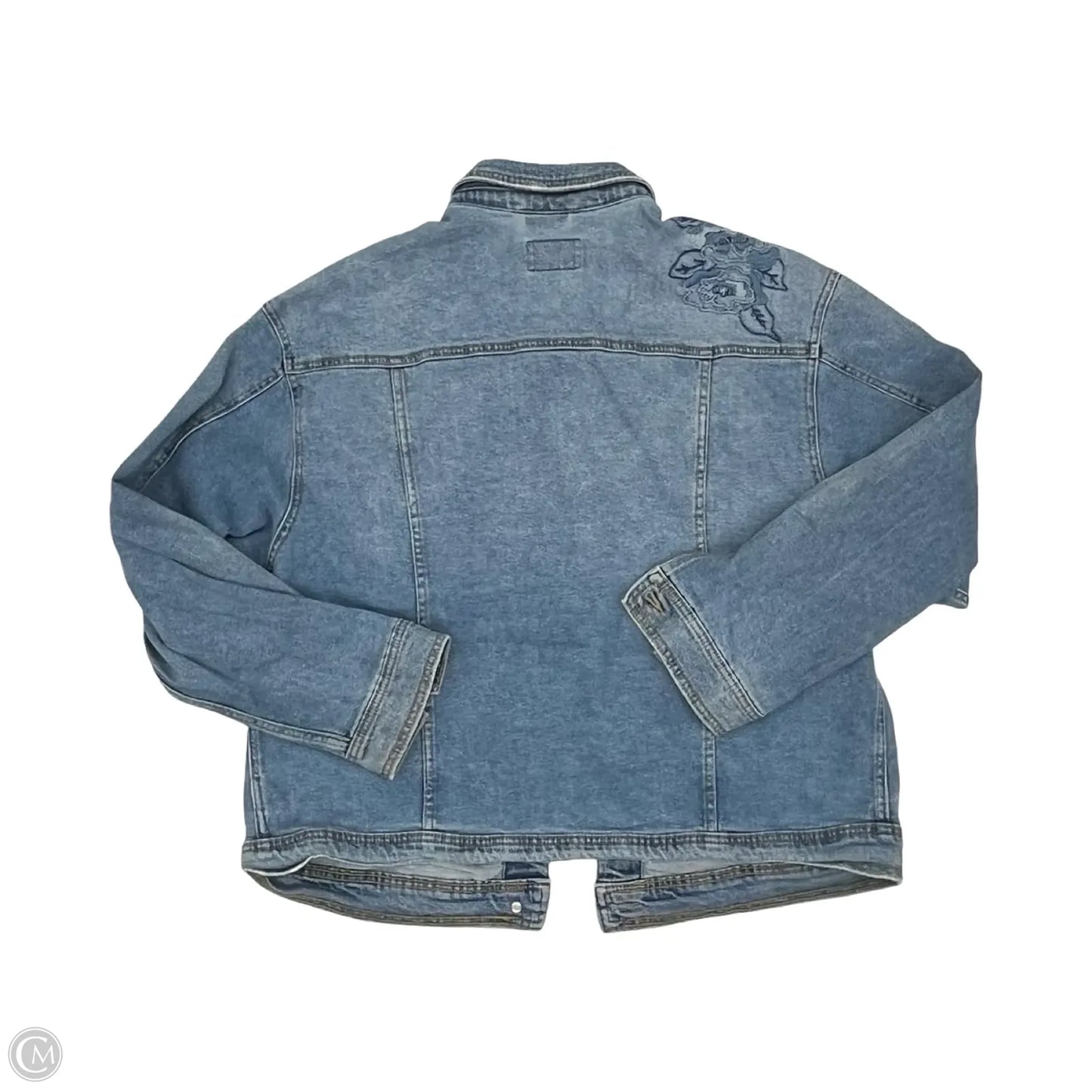 Jacket Denim By Universal Thread In Blue Denim, Size: Xxl