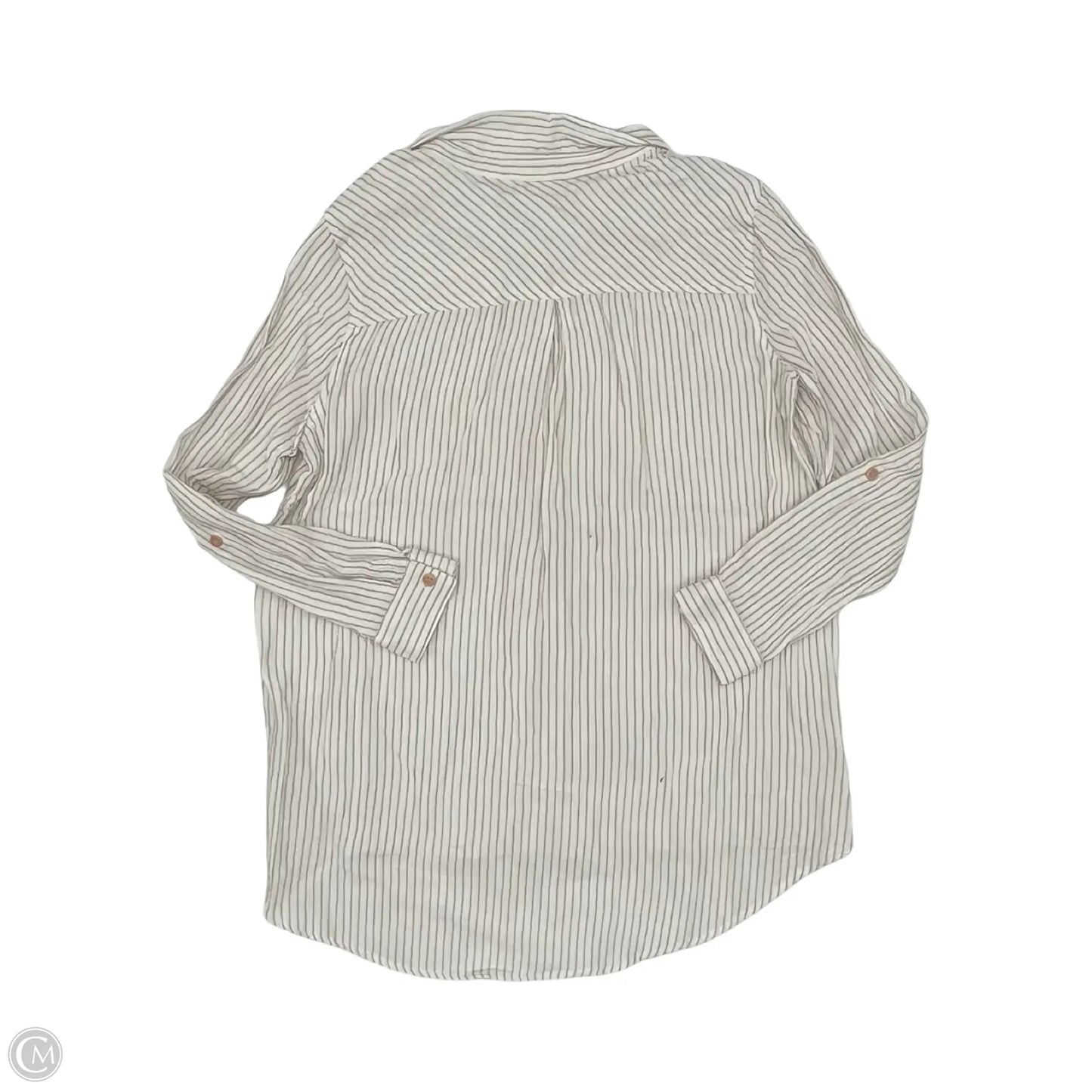 Top Long Sleeve By Maurices In Cream, Size: Xl