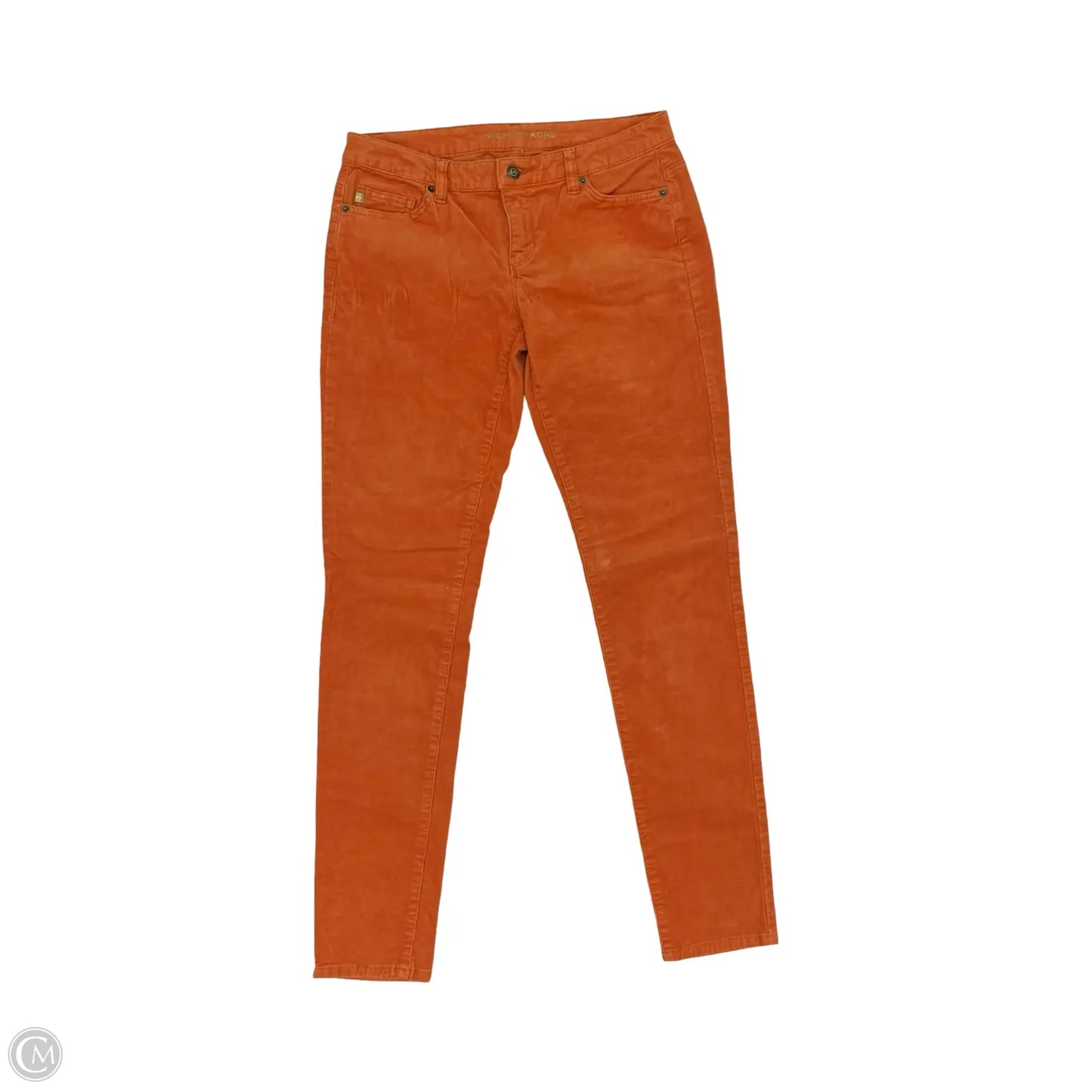 Pants Designer By Michael Kors In Orange, Size: 4