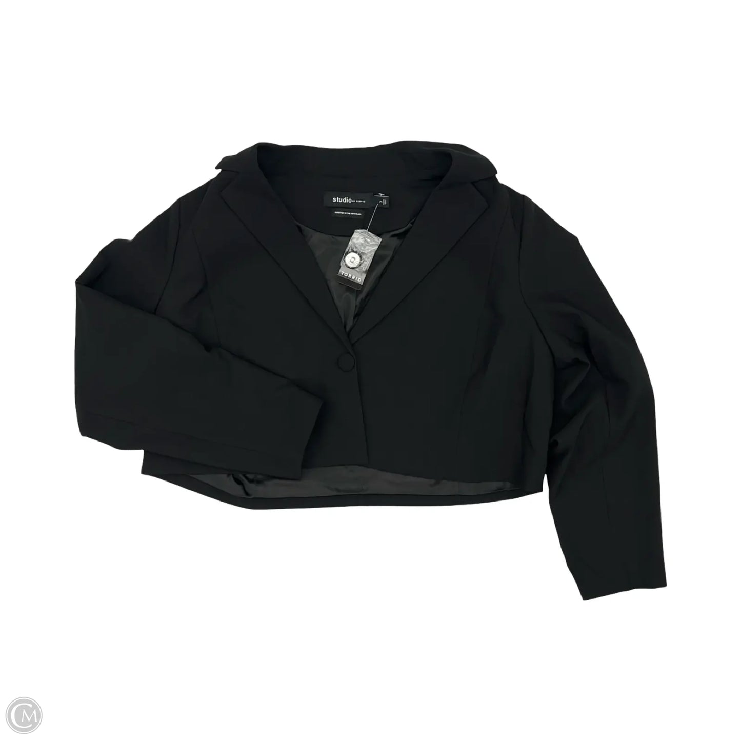 Blazer By Torrid In Black, Size: 3x