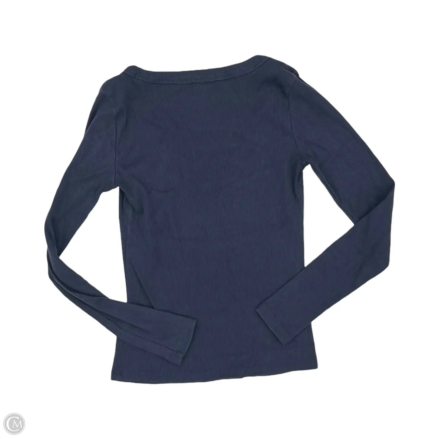Top Long Sleeve By Old Navy In Blue, Size: S