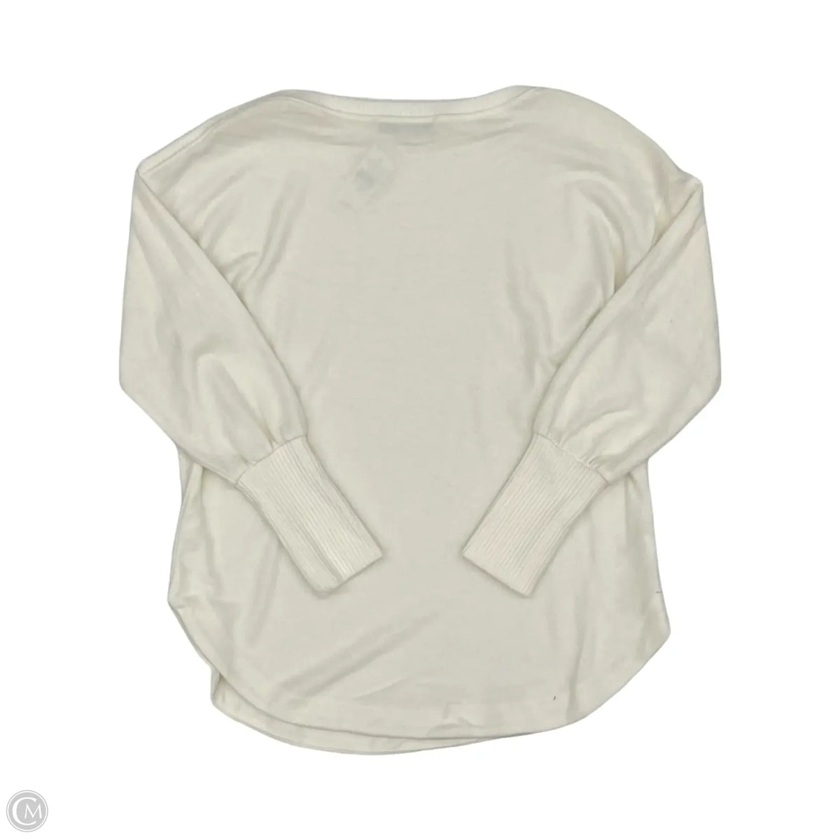 Sweater By Loft In Cream, Size: M