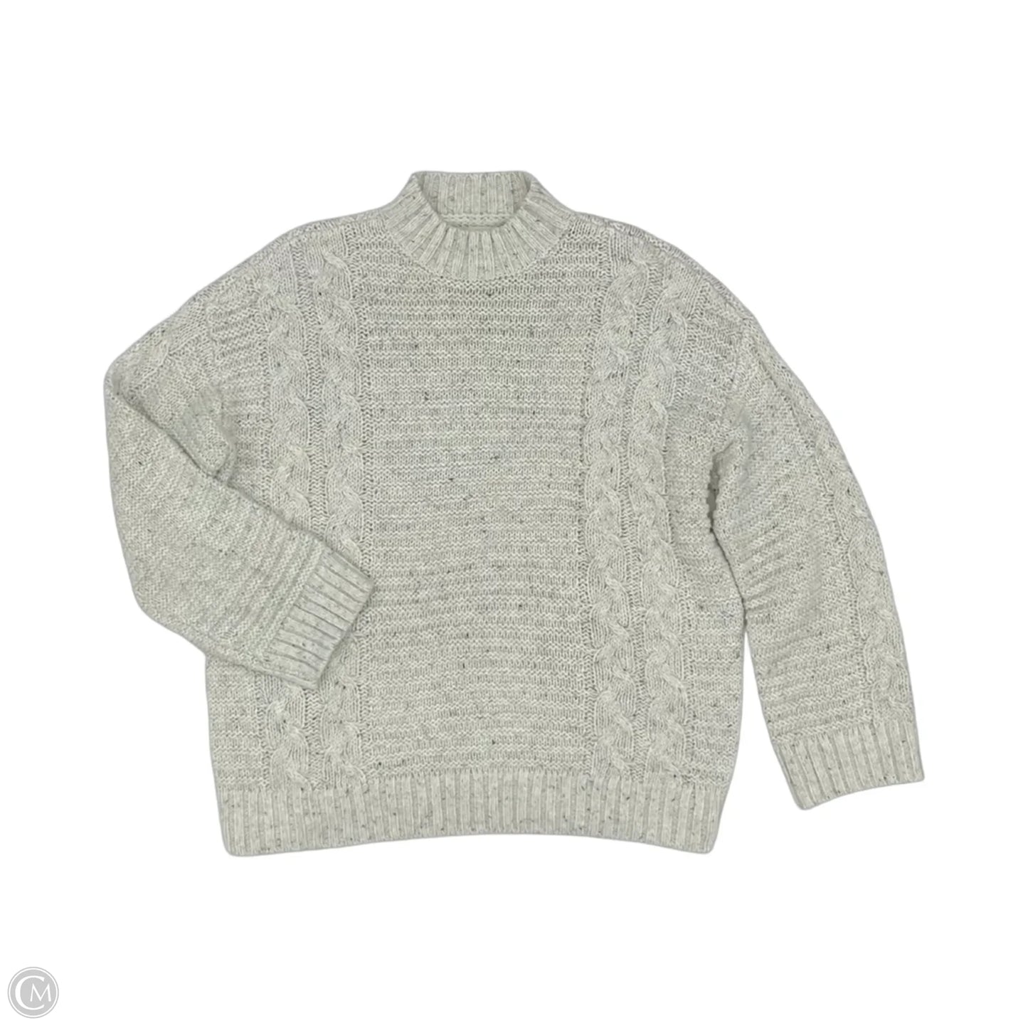 Sweater By Loft In Grey, Size: M