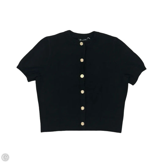 Sweater Cardigan By Prettygarden In Black, Size: M
