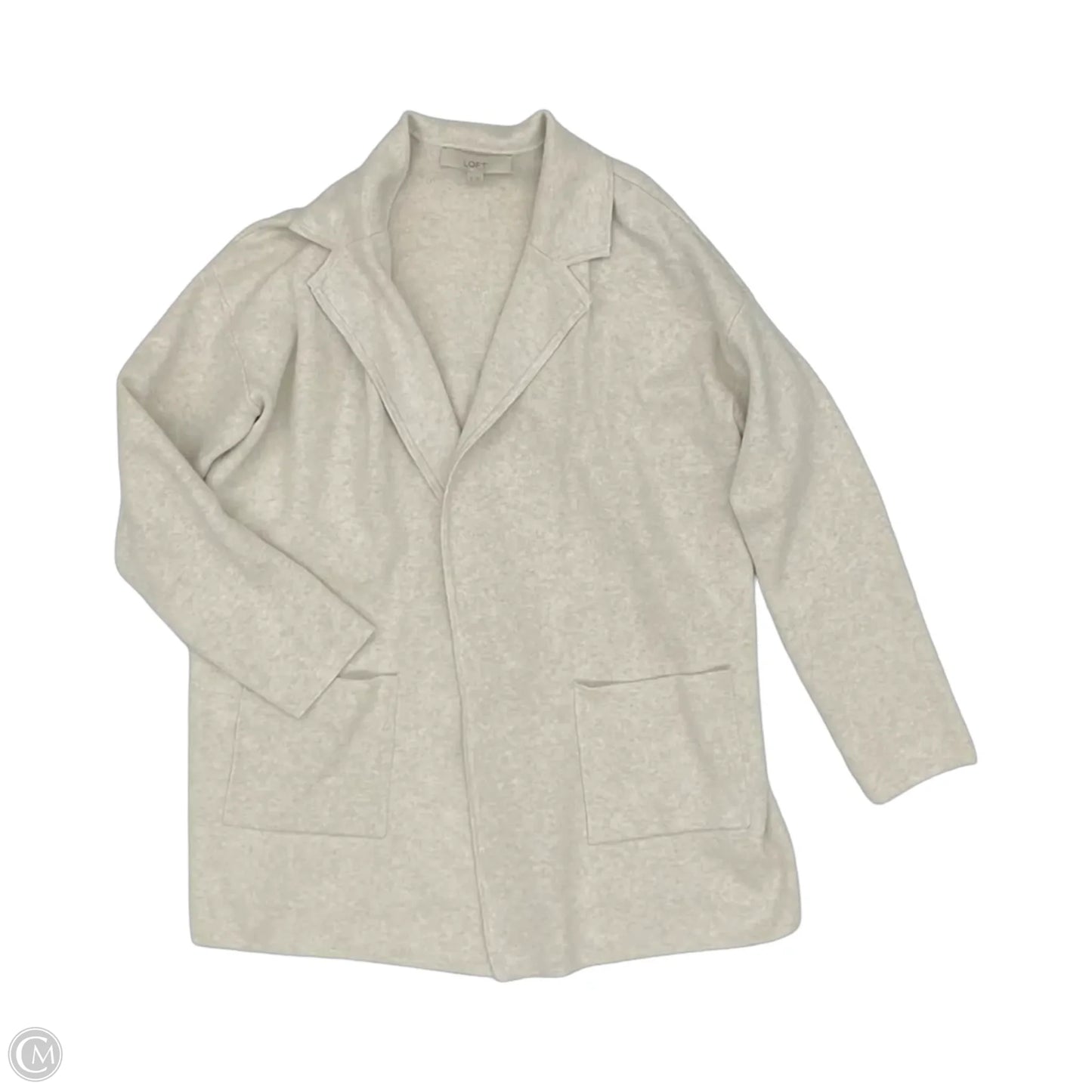 Blazer By Loft In Cream, Size: M