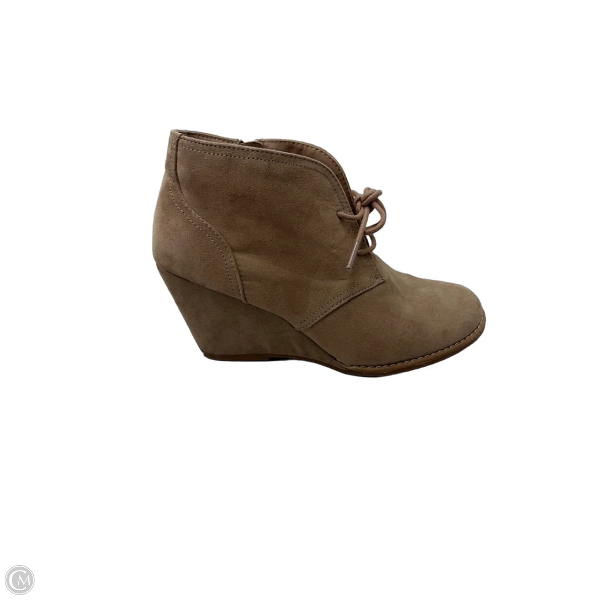 Boots Ankle Heels By Universal Thread In Brown, Size: 7.5