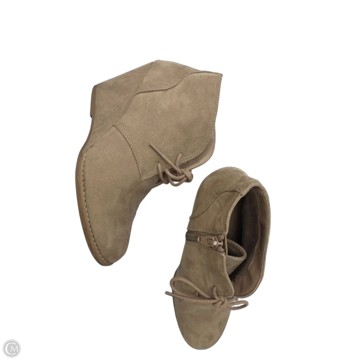 Boots Ankle Heels By Universal Thread In Brown, Size: 7.5