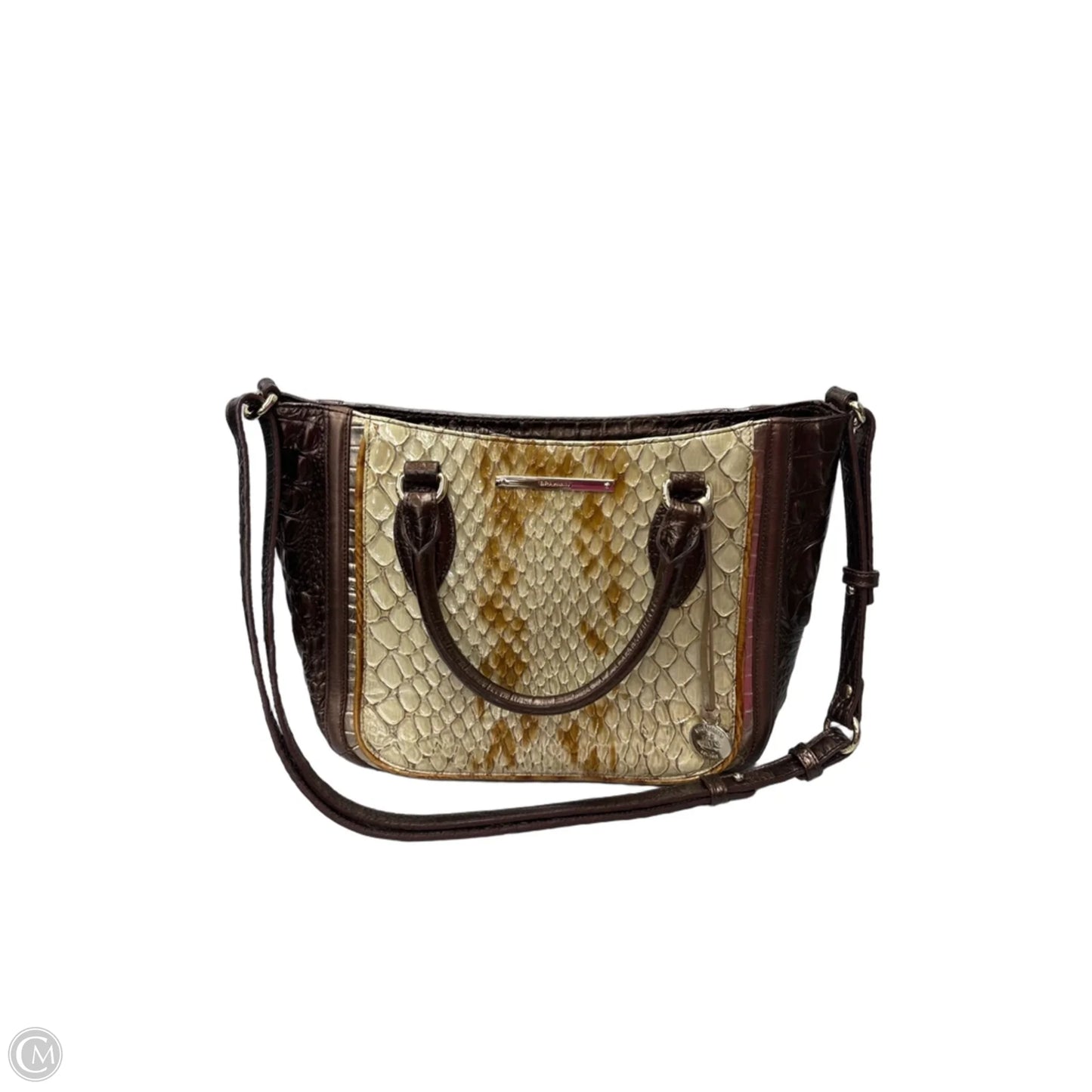 Handbag Designer By Brahmin, Size: Medium