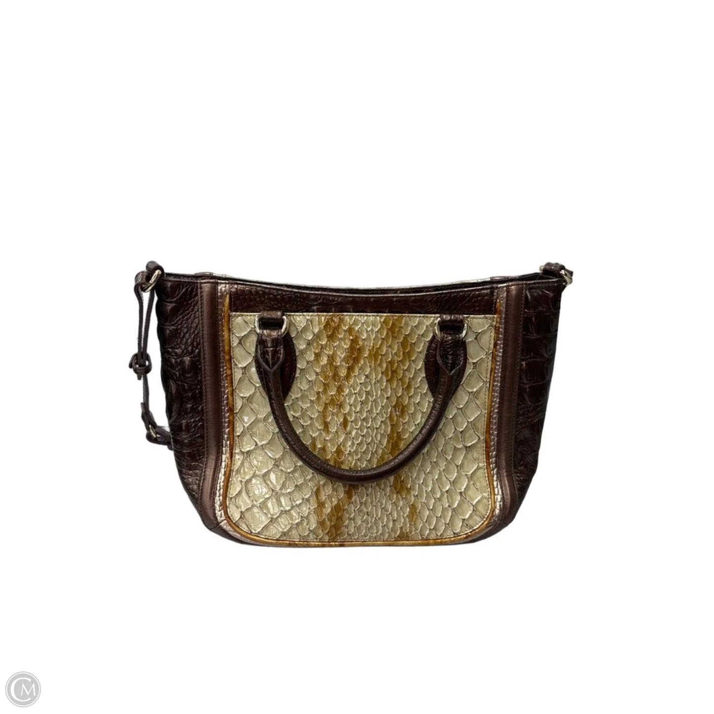 Handbag Designer By Brahmin, Size: Medium