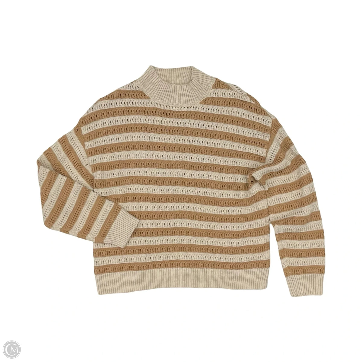 Sweater By Time And Tru In Brown, Size: L