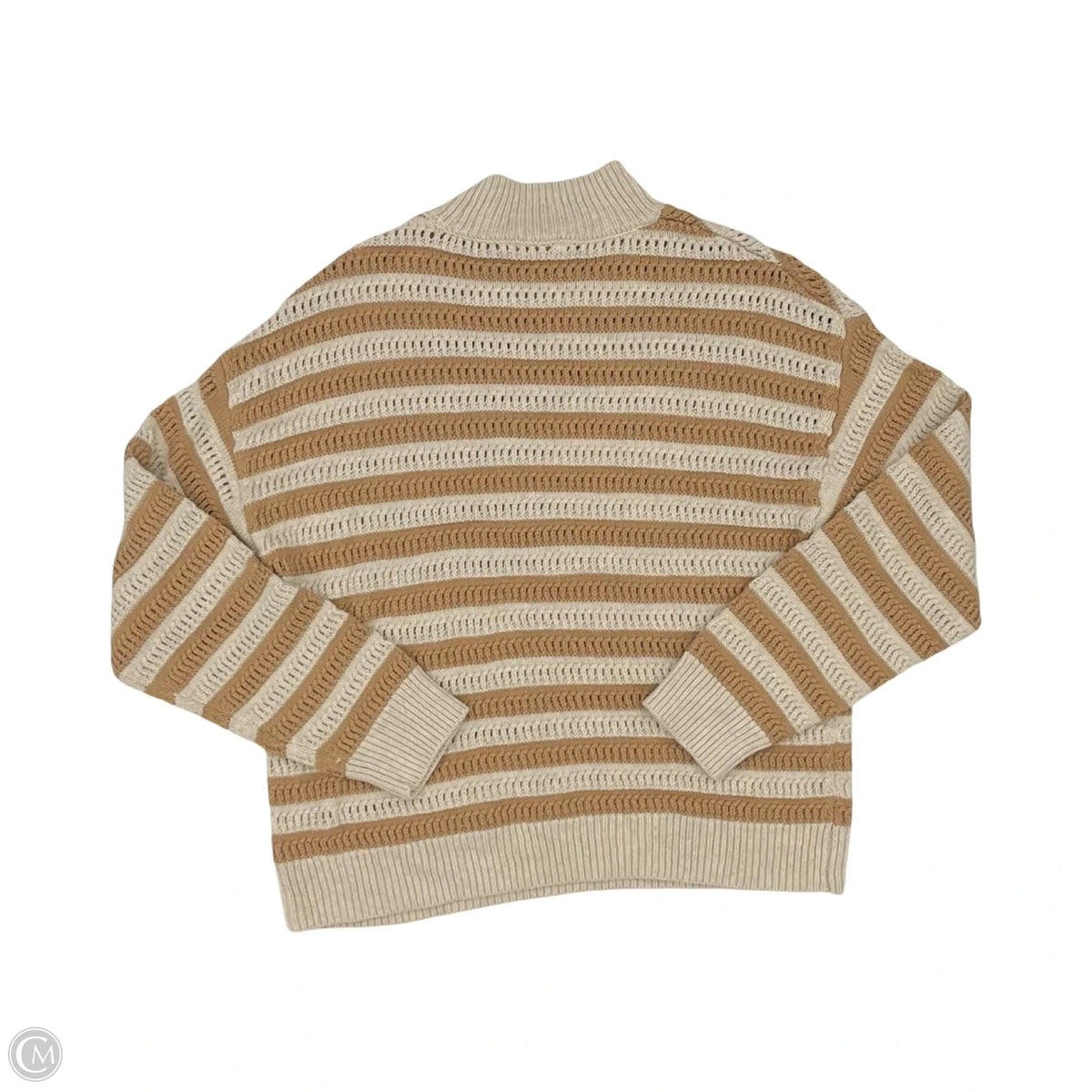 Sweater By Time And Tru In Brown, Size: L