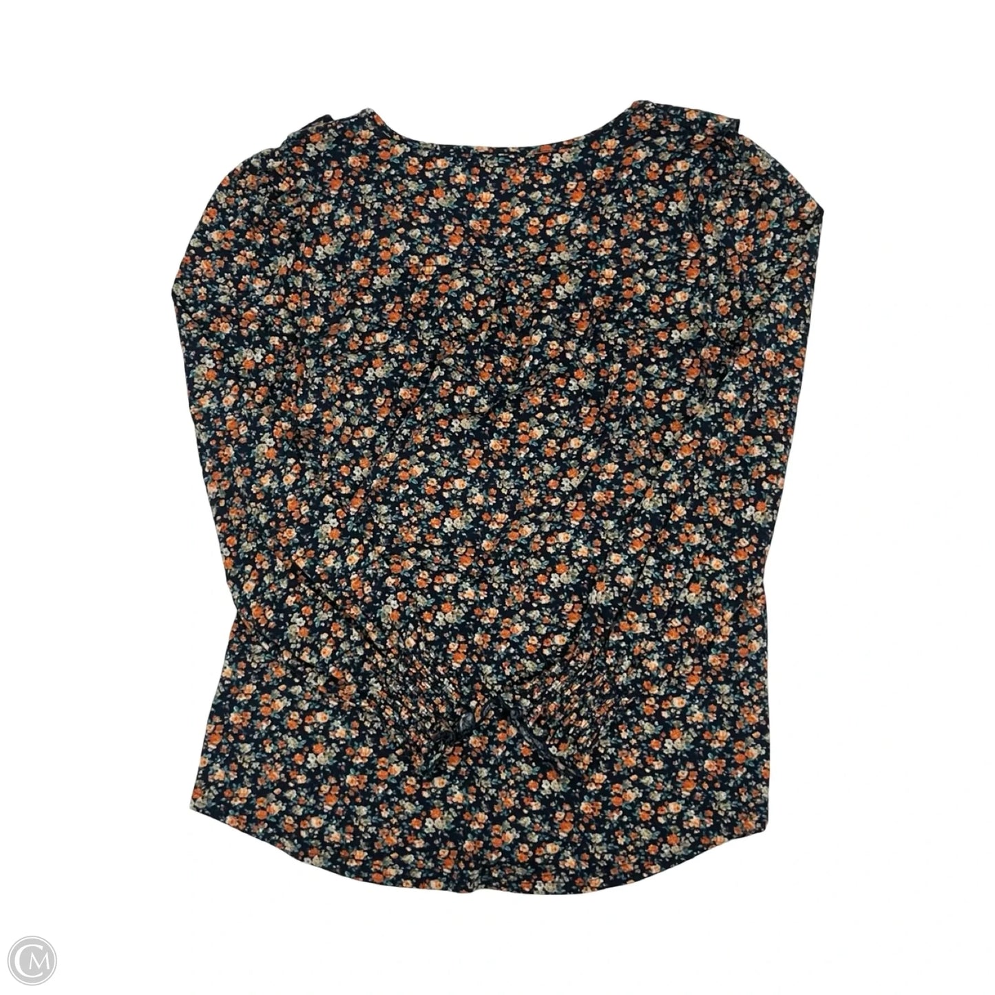 Top Long Sleeve By Clothes Mentor In Floral Print, Size: L