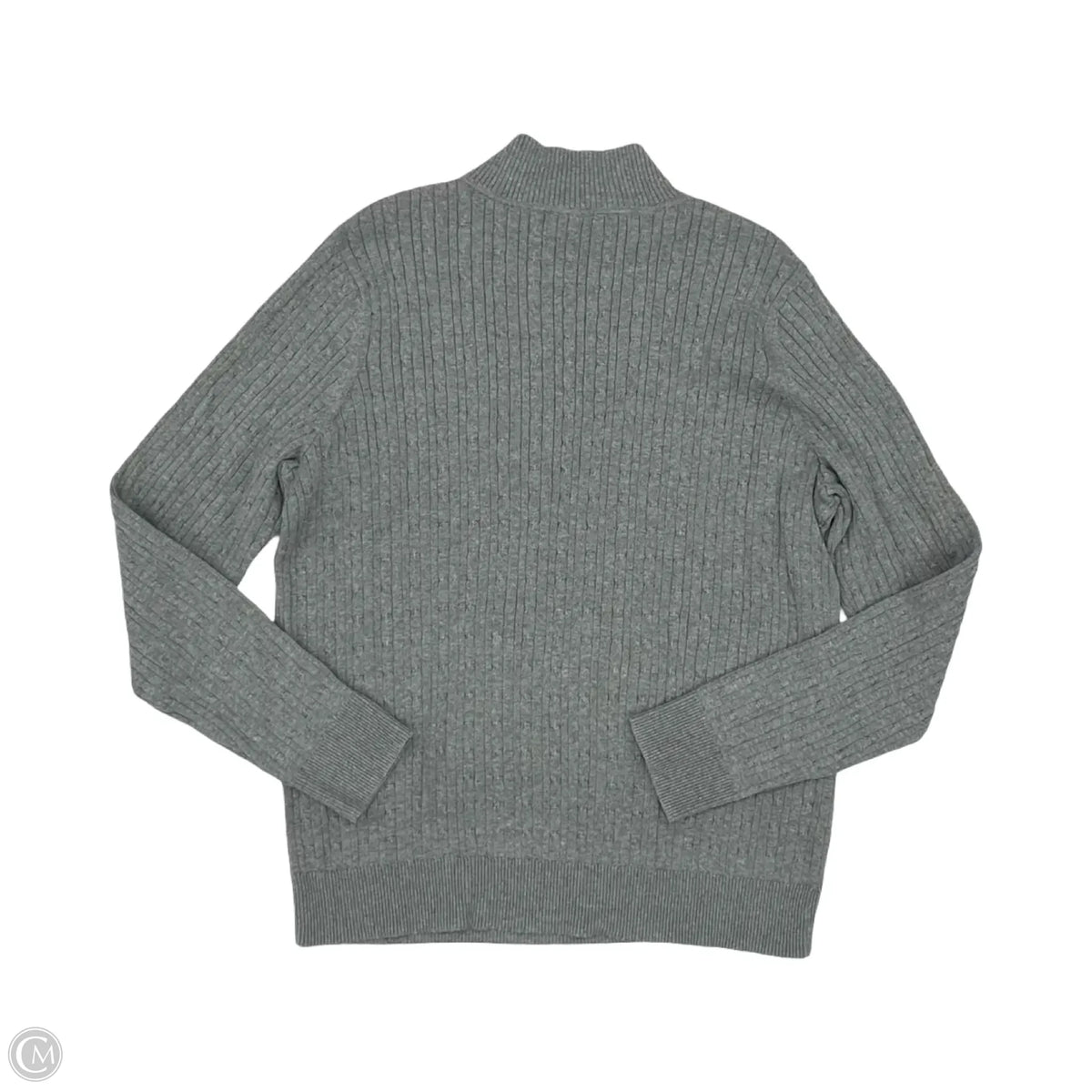 Sweater By Kim Rogers In Grey, Size: Xl