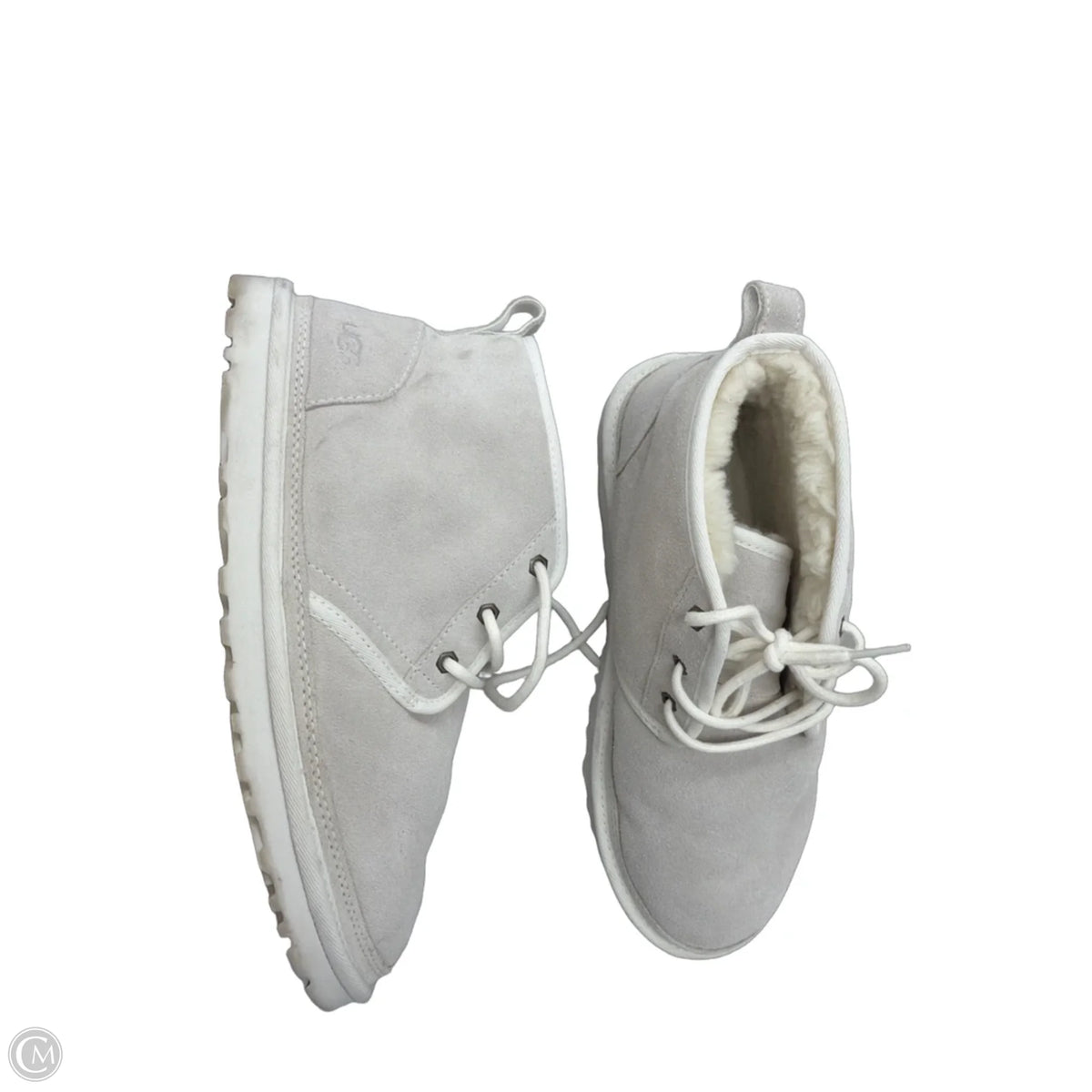 Boots Designer By Ugg In Grey, Size: 10