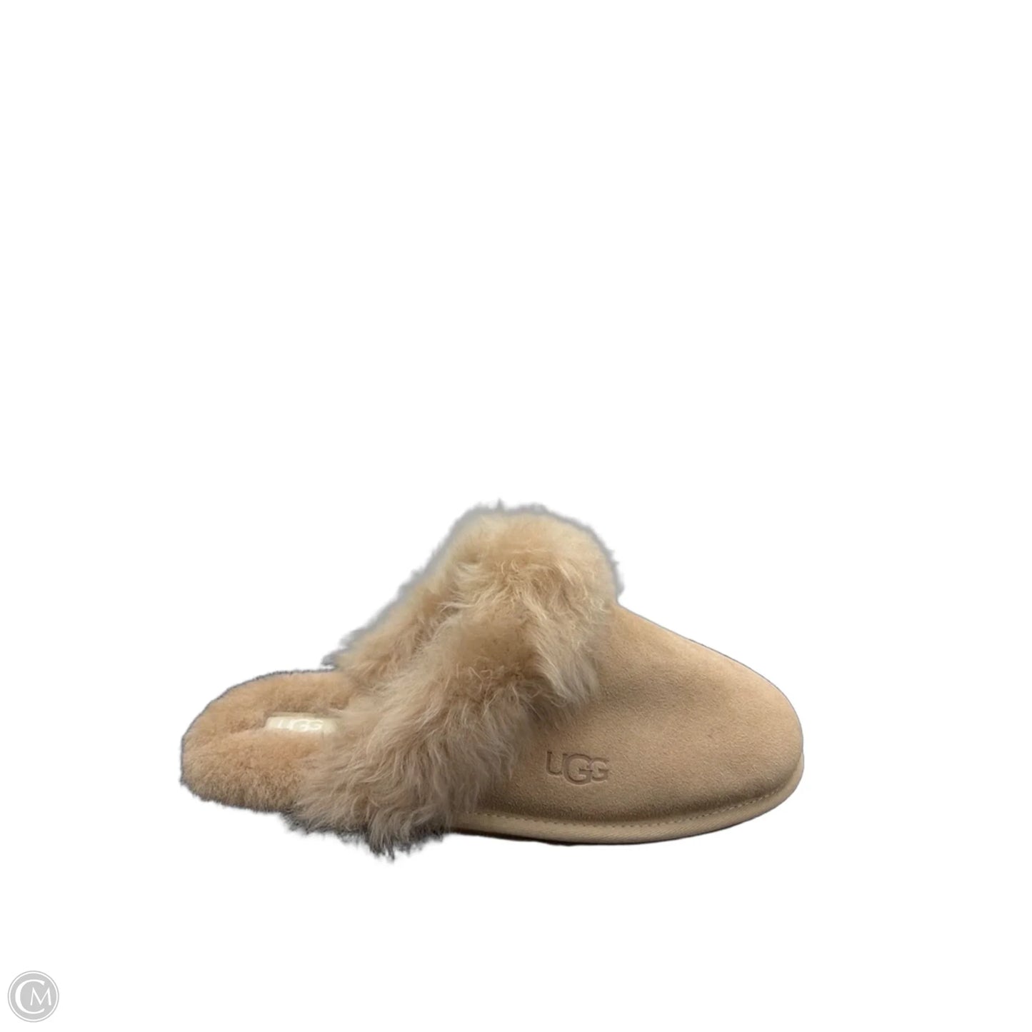 Slippers Designer By Ugg In Tan, Size: 12