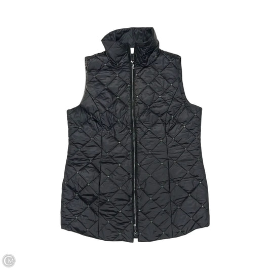 Vest Puffer & Quilted By Chicos In Black, Size: L