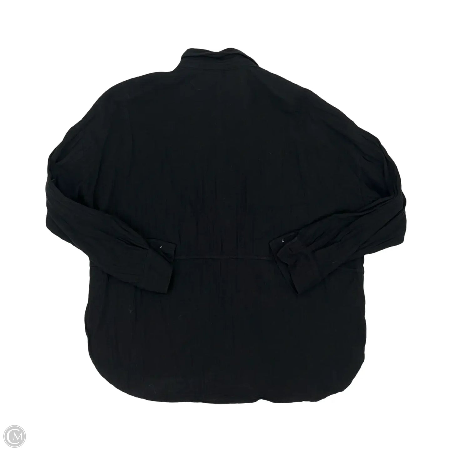 Top Long Sleeve By Lou And Grey In Black, Size: Xl