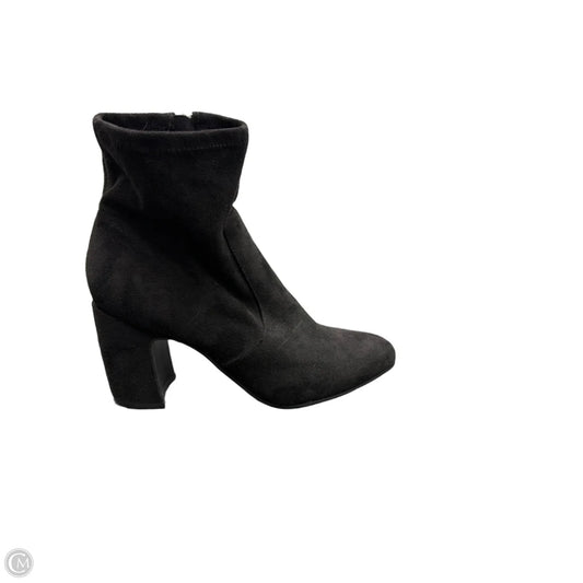Boots Ankle Heels By Unisa In Black, Size: 7.5
