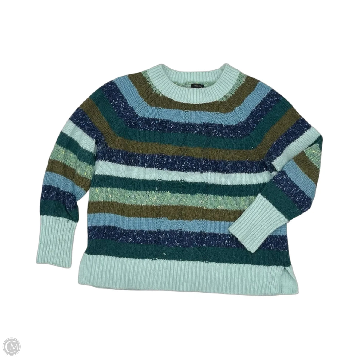 Sweater By Talbots In Blue, Size: L