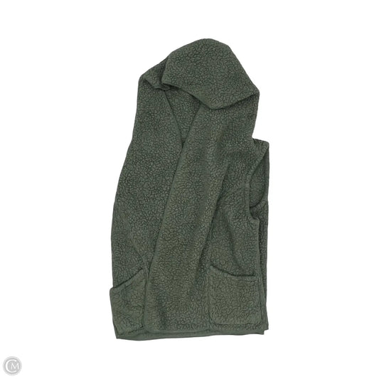 Vest Faux Fur & Sherpa By Te Verde In Green, Size: Xl
