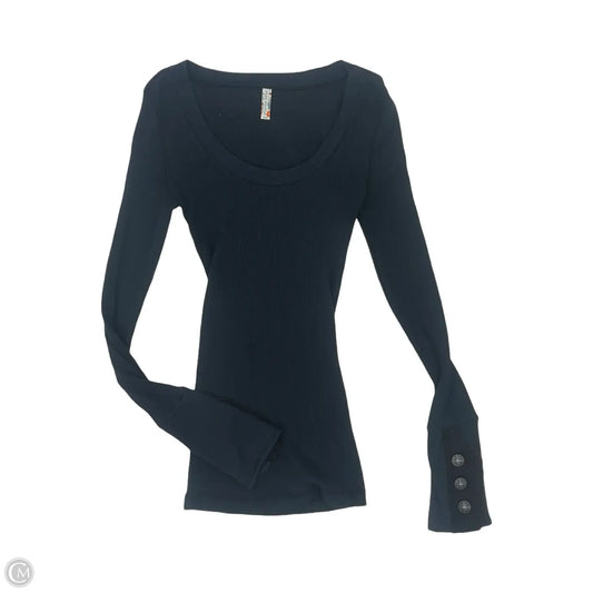 Top Long Sleeve By Free People In Blue, Size: M