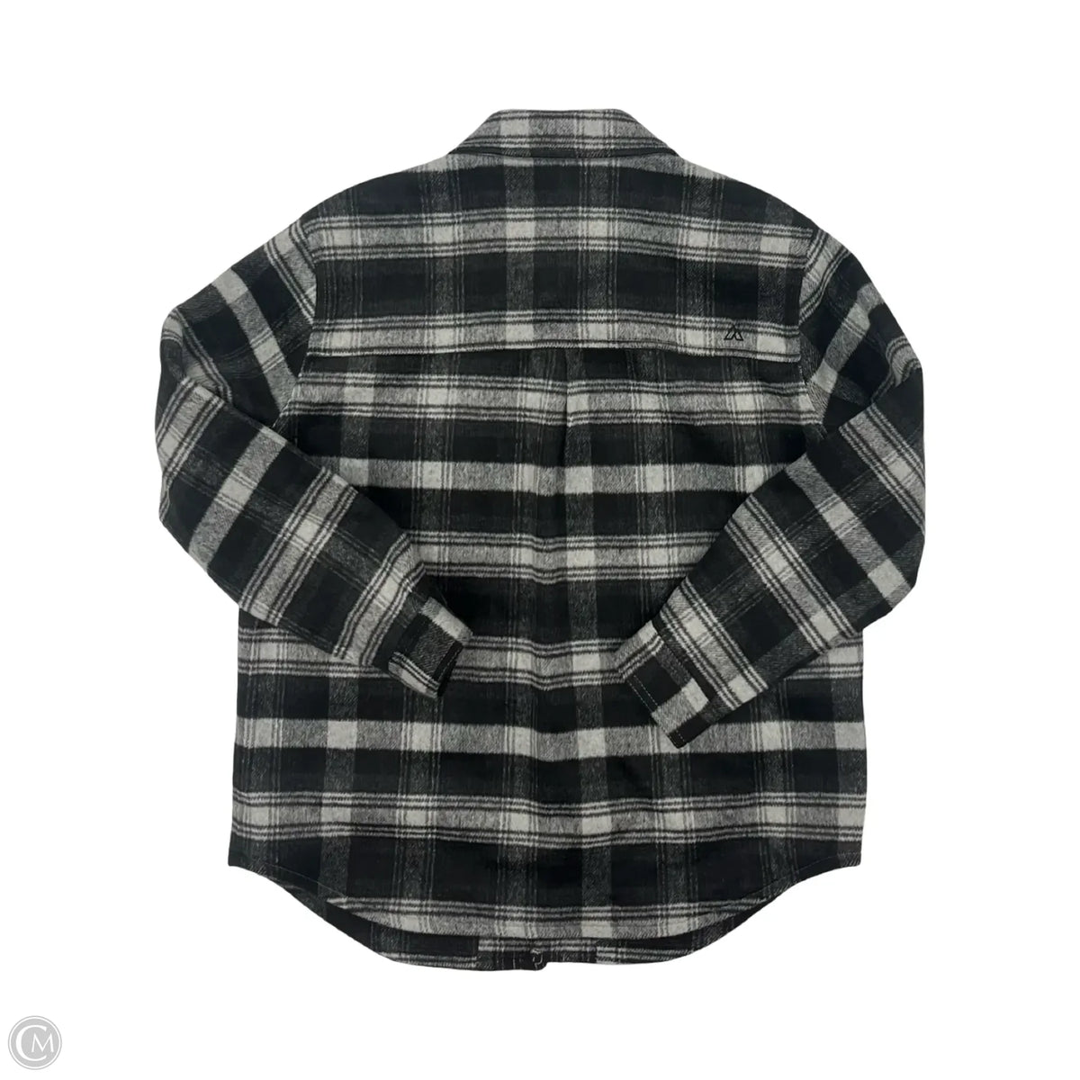 Jacket Other By Clothes Mentor In Black & Grey, Size: L