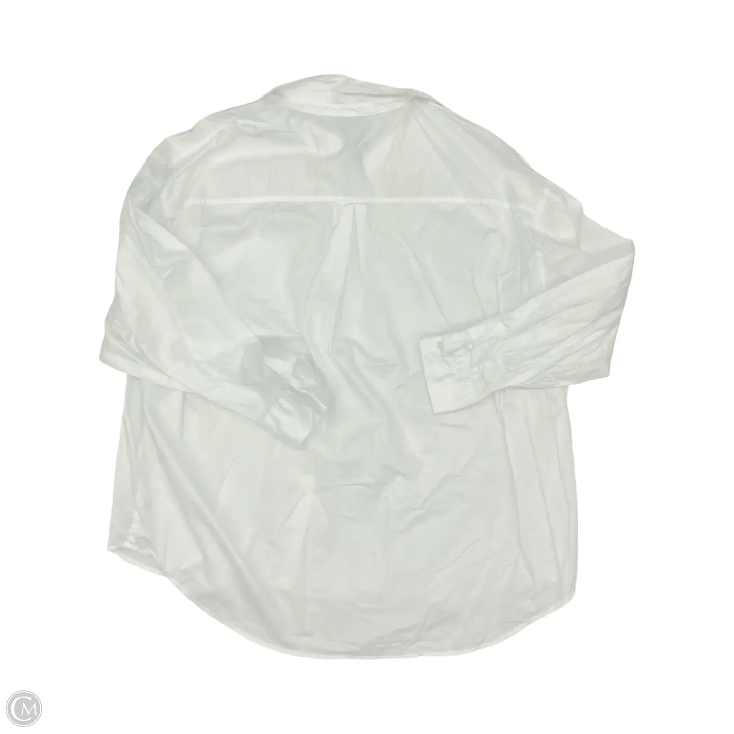 Top Long Sleeve Basic By Old Navy In White, Size: Xl
