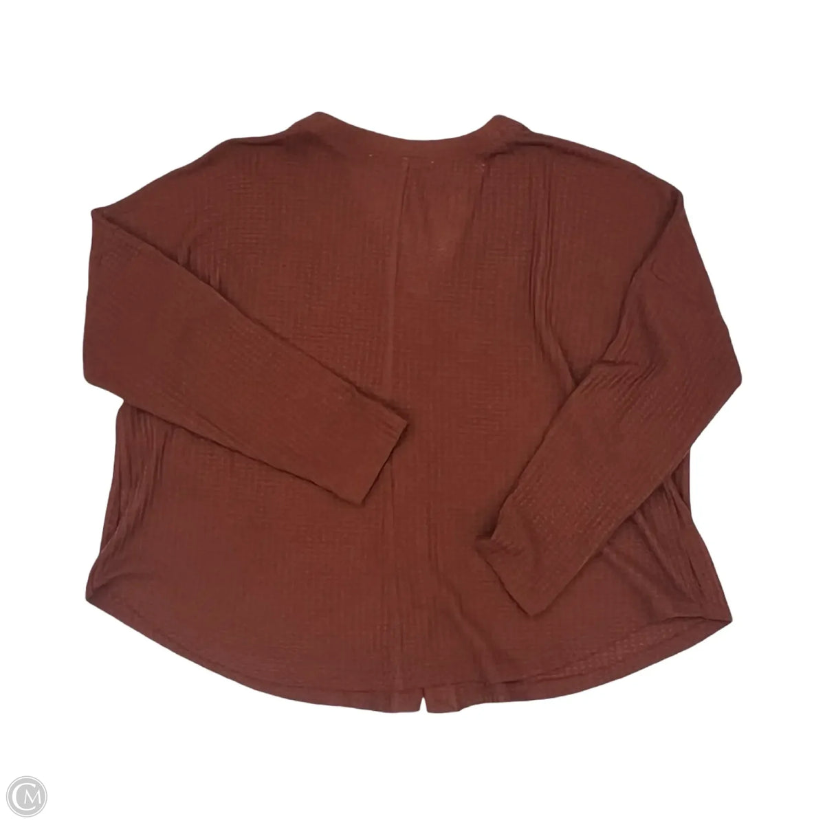 Top Long Sleeve By Davi & Dani In Brown, Size: M