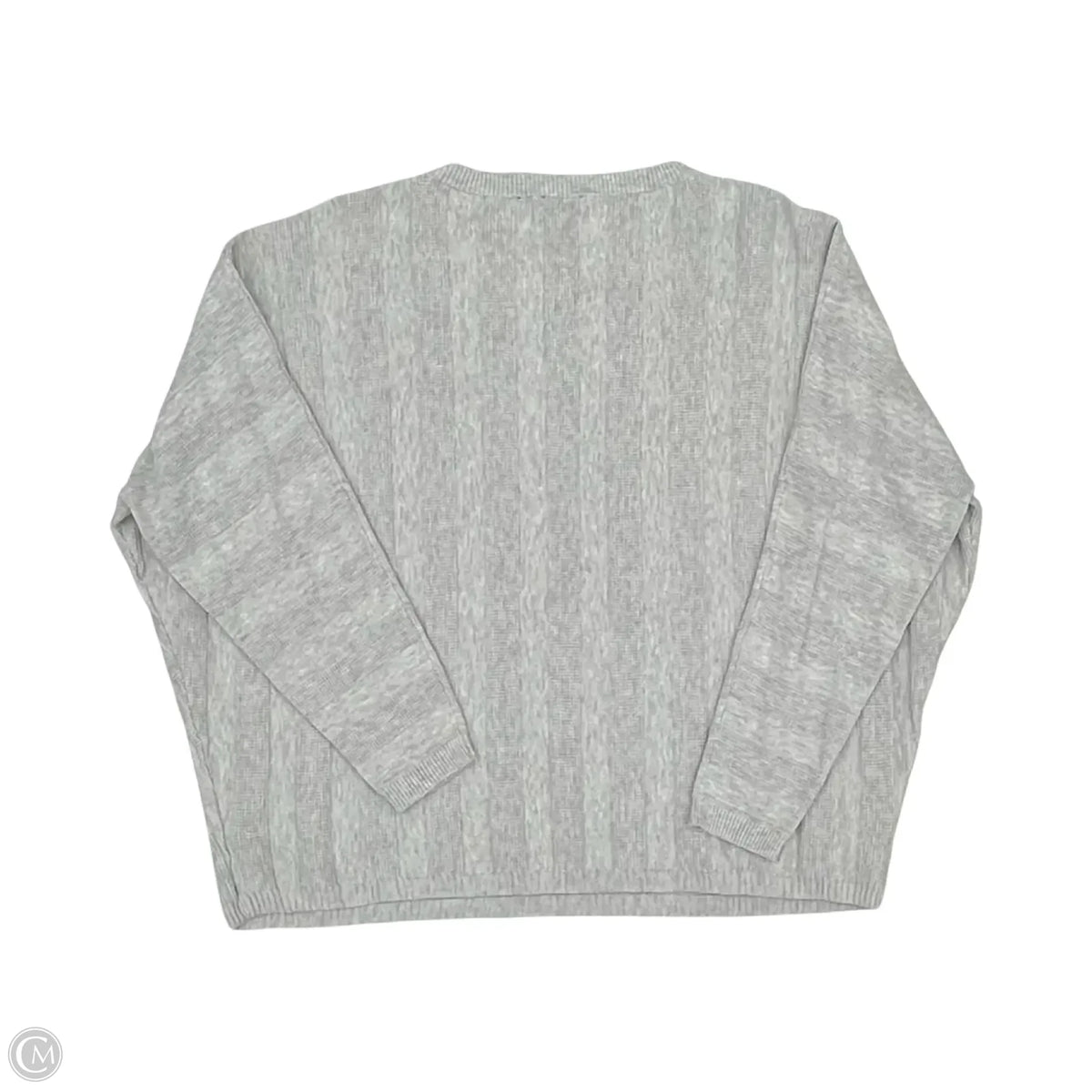 Sweater By Cyrus In Grey, Size: 1x