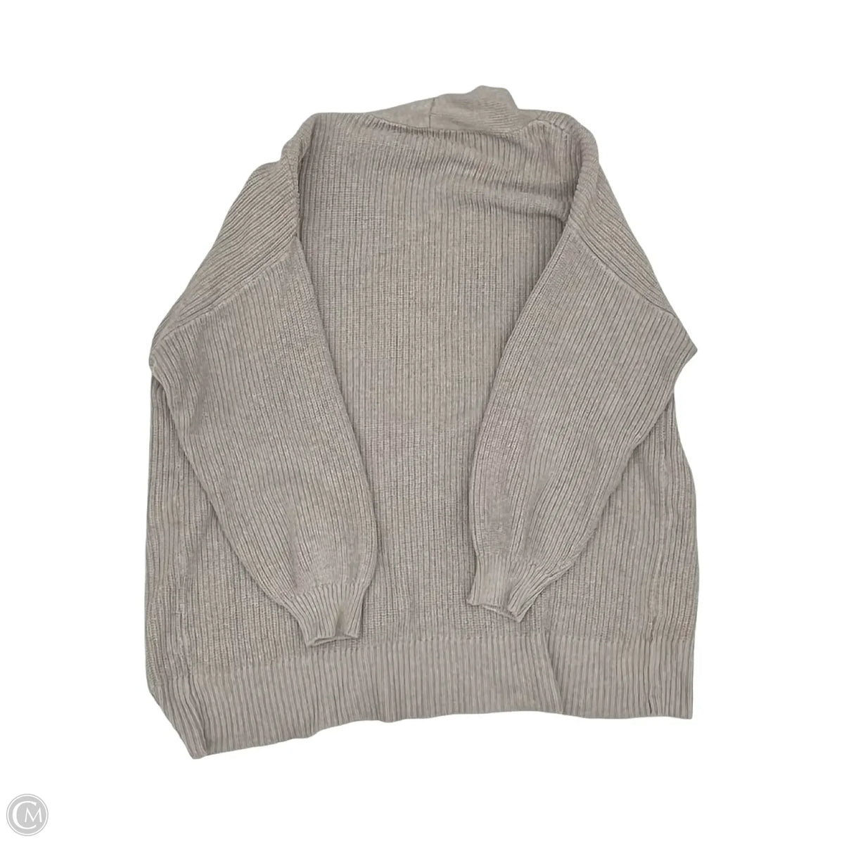 Sweater Cardigan By Universal Thread In Grey, Size: M
