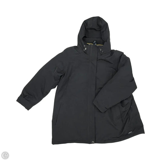 Coat Other By Lands End In Black, Size: 3x